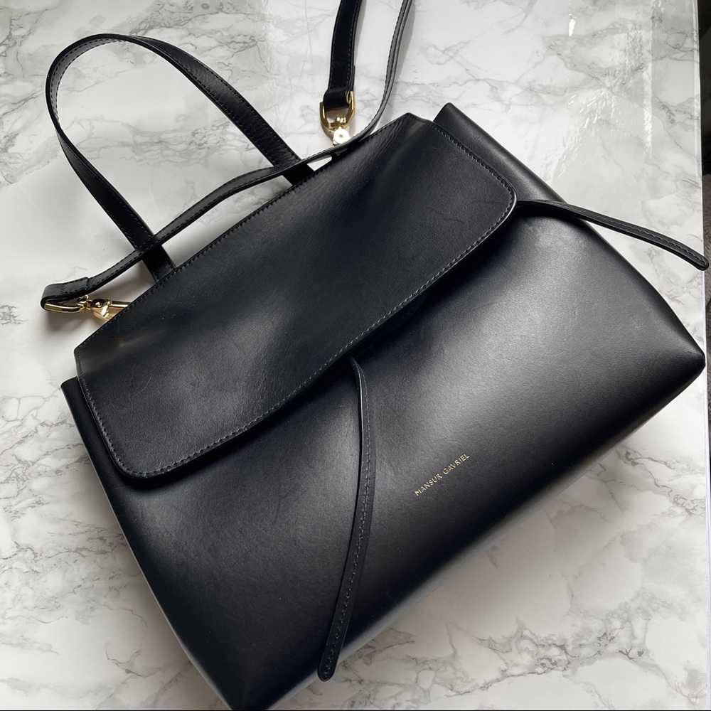 Mansur Gavriel authentic black mini lady bag